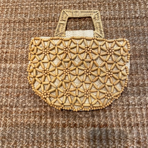 a new day Tan and Cream Clutch - Picture 3 of 4